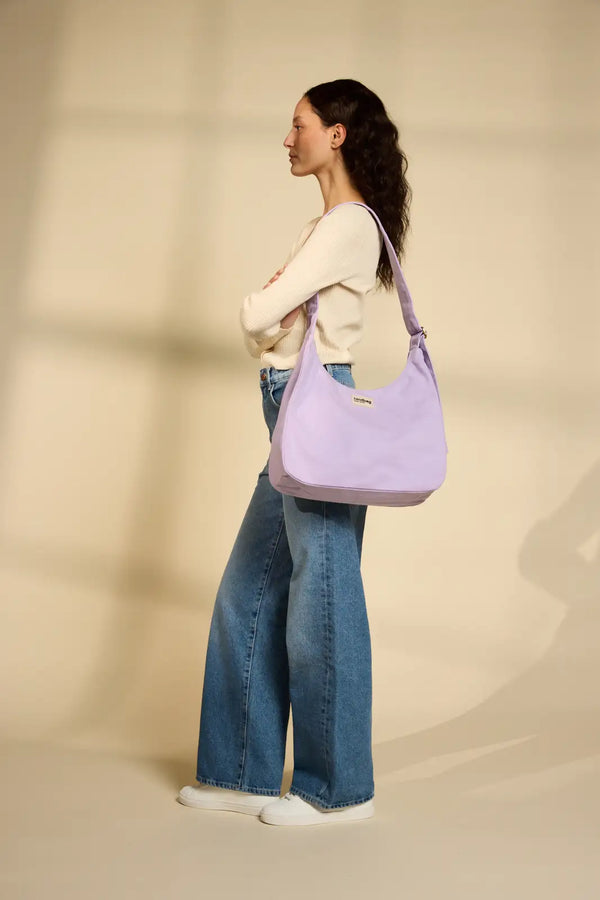 Sac hobo Claire Lilas