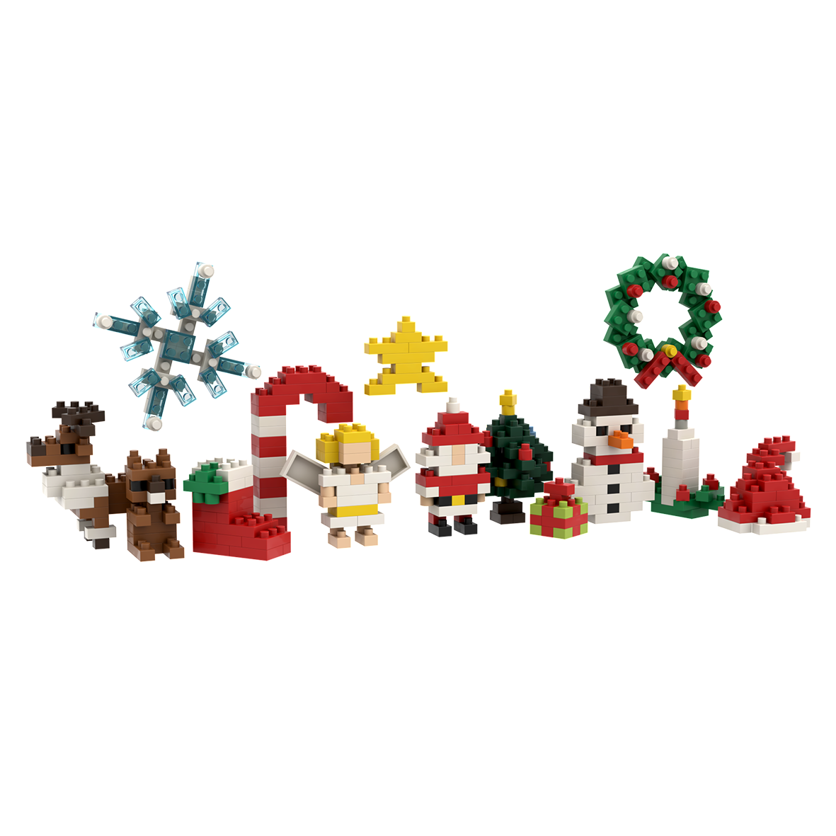BRIXIES Adventskalender Merry Christmas