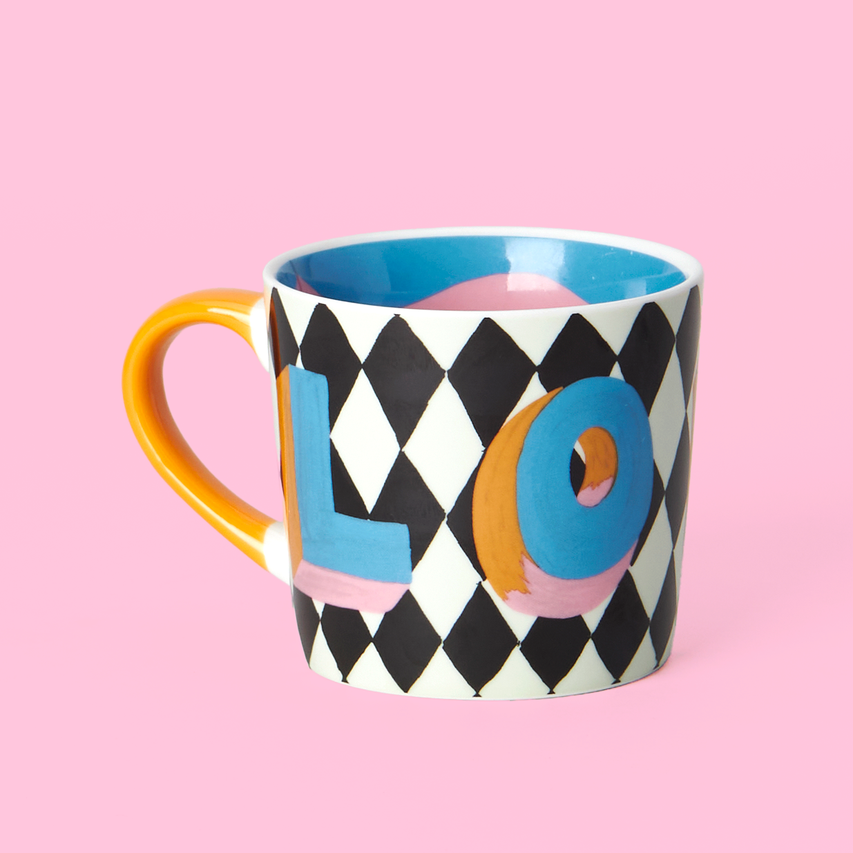Taza Arlequín "AMOR"