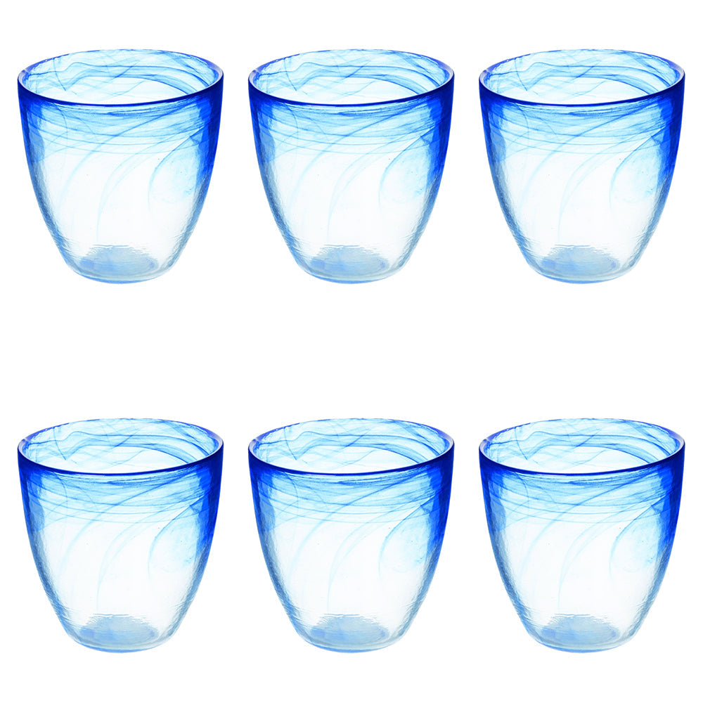 ALABASTRO ROUNDED WATER GLASS 280ML COBALT BLUE - 2188563