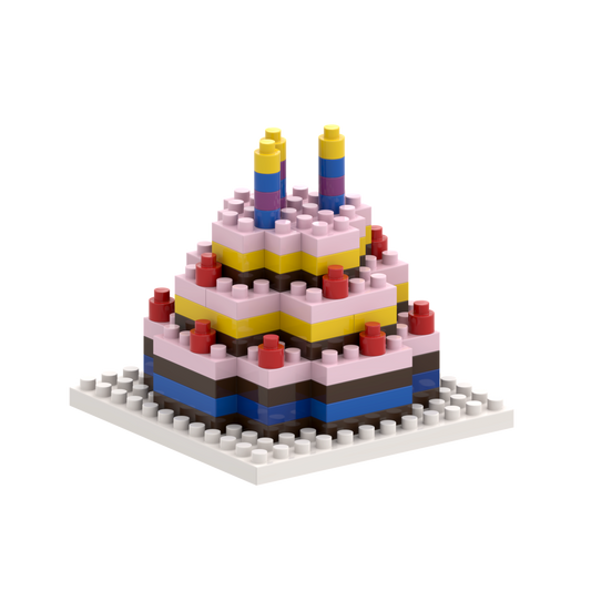 BRIXIES ポストカード バースデーケーキ