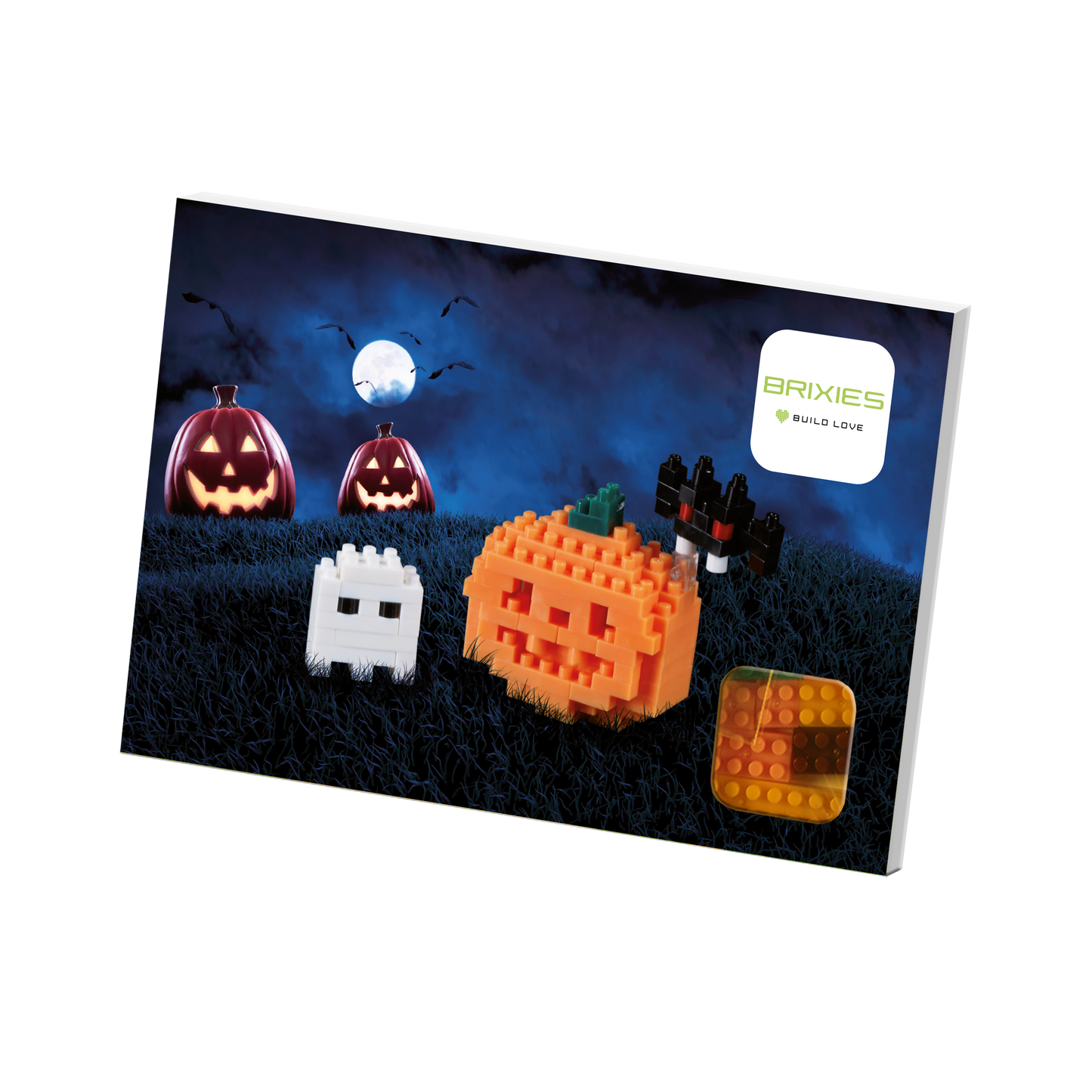 BRIXIES Postkarte Halloween