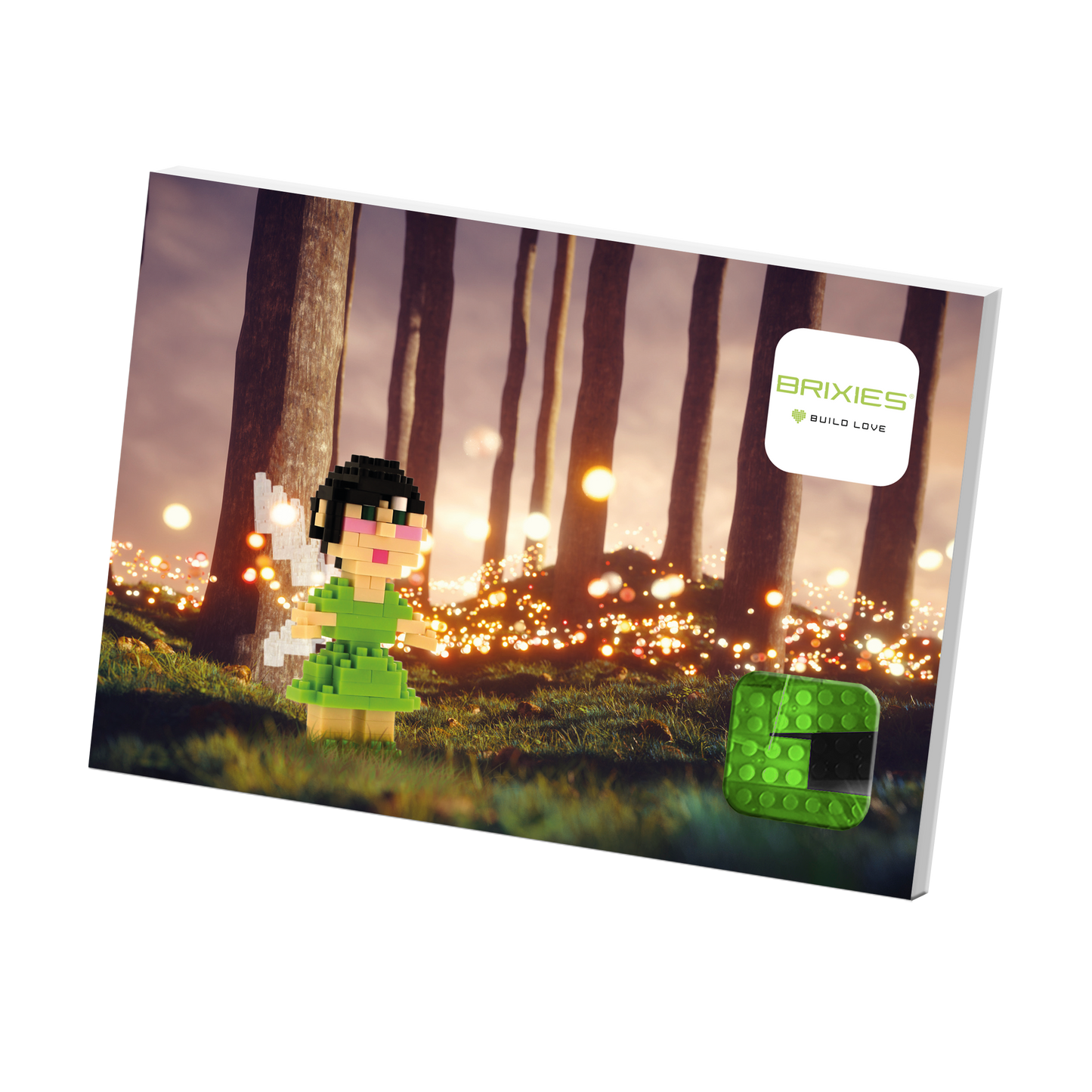 BRIXIES Postkarte Fee