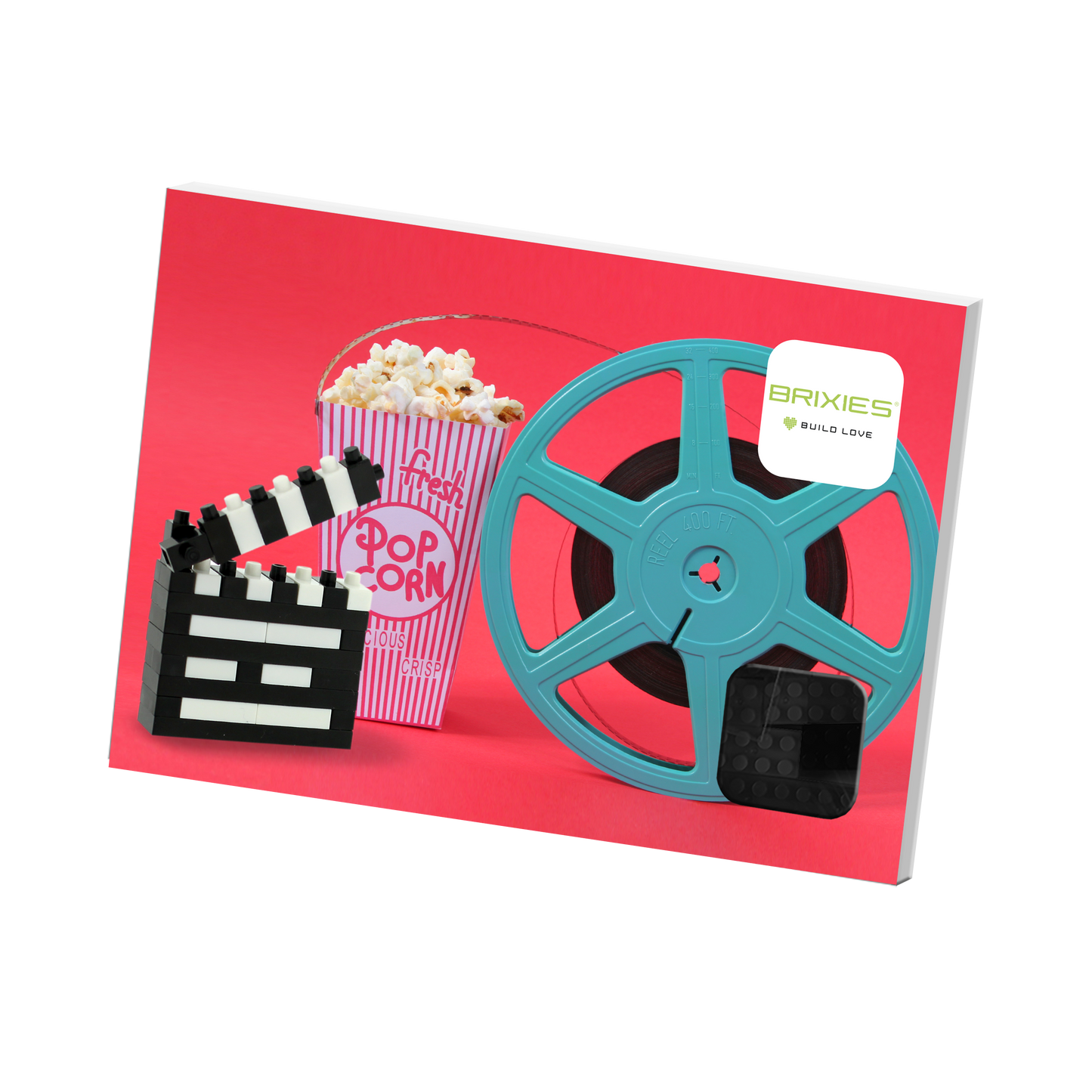 BRIXIES Postkarte Filmklappe