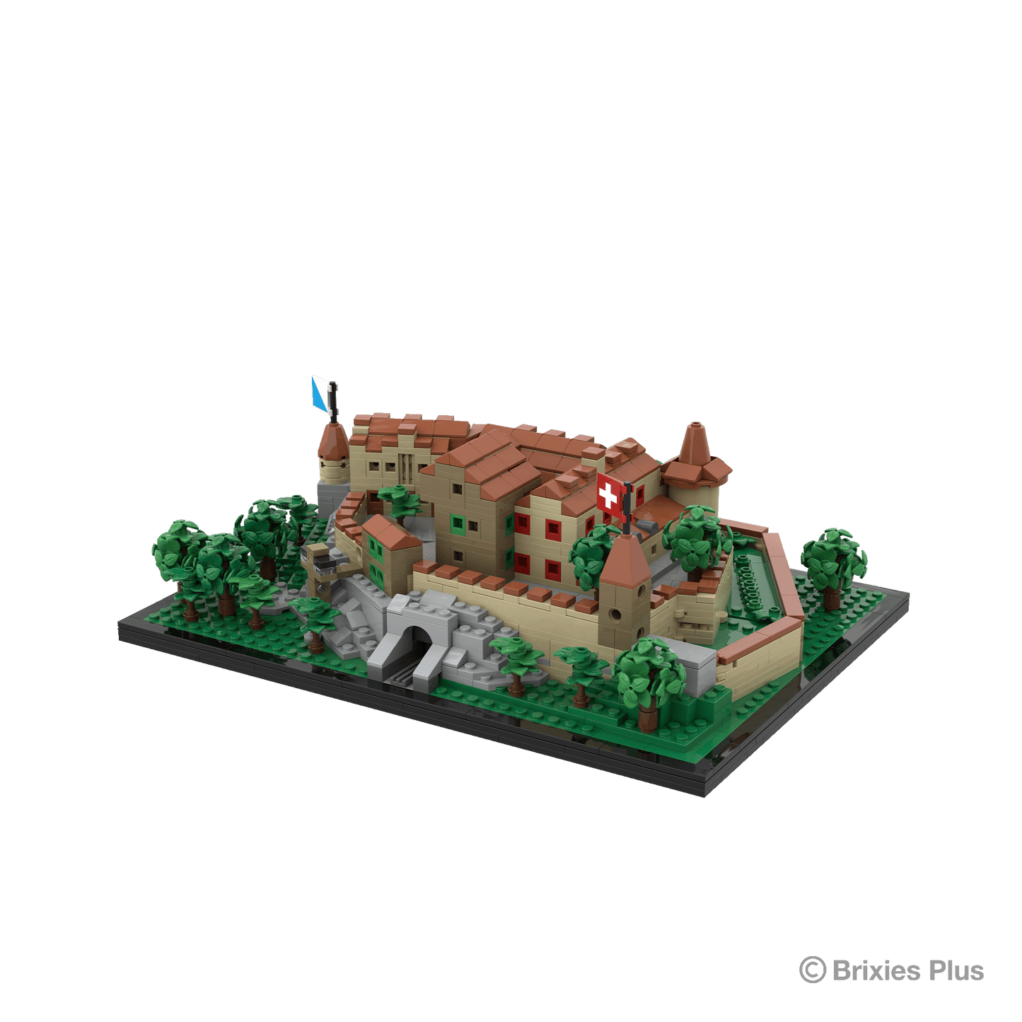 BRIXIES Plus Schweizer Schloss Laufen / Swiss Schloss Laufen