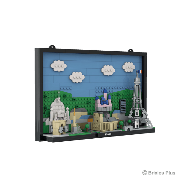BRIXIES Plus Paris Postcard