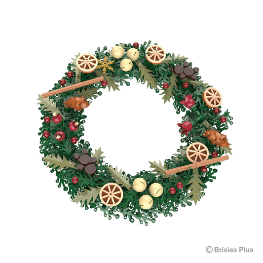 BRIXIES Plus クリスマスリース アドベントリース フラワーリース