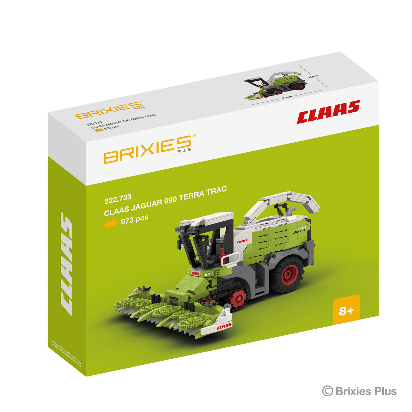 BRIXIES Plus CLAAS JAGUAR 990 TERRA TRAC