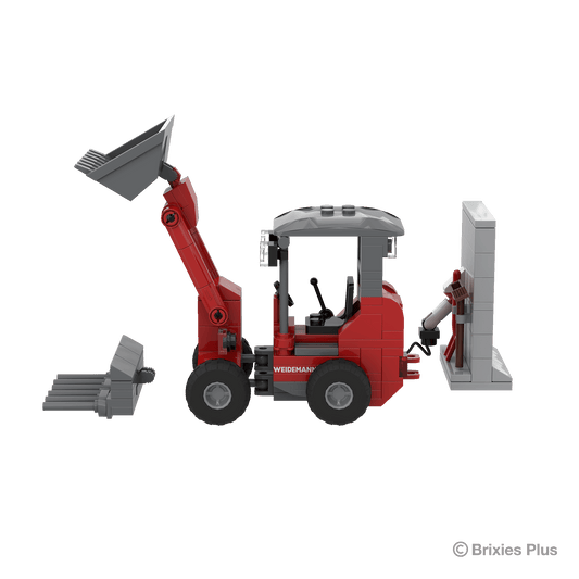 BRIXIES Plus Weidemann 1190e ウォールボック付き + シャベル