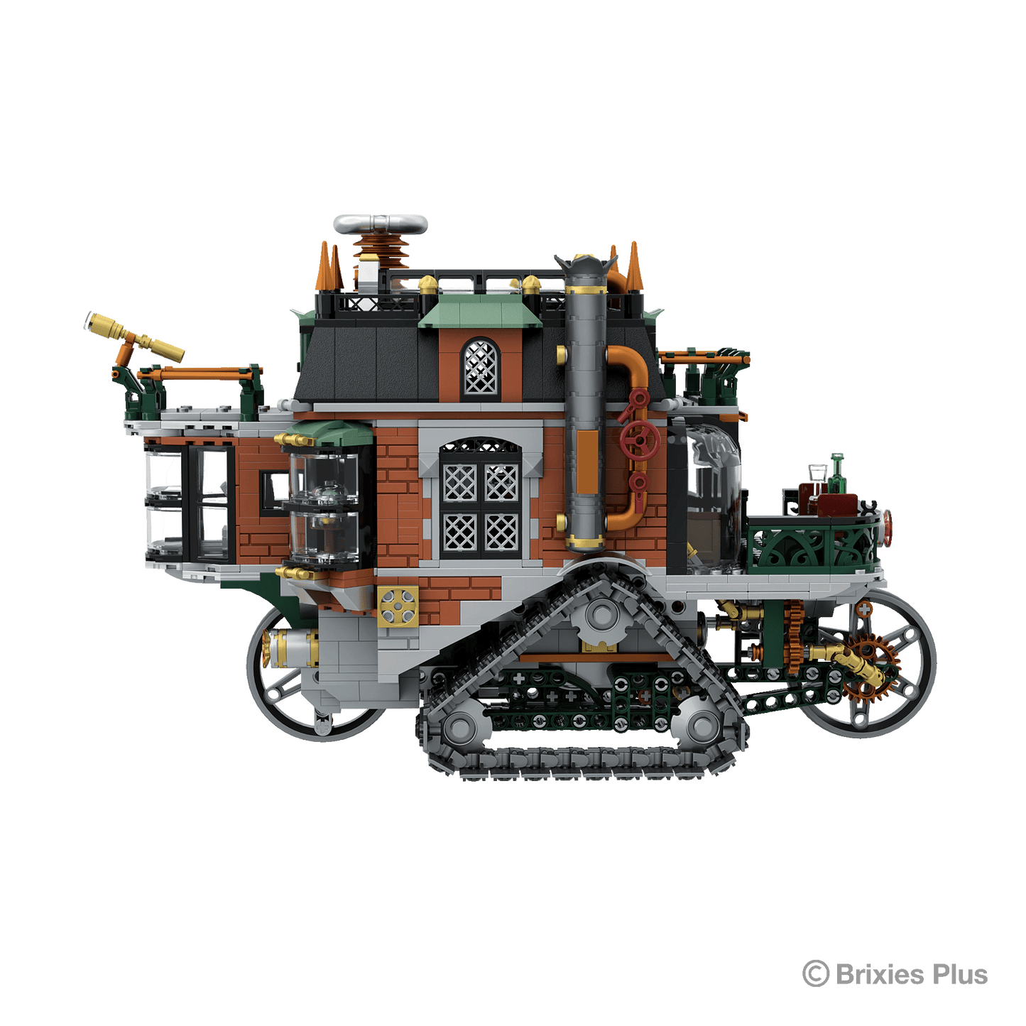 BRIXIES Plus Steampunk Driving Laboratory