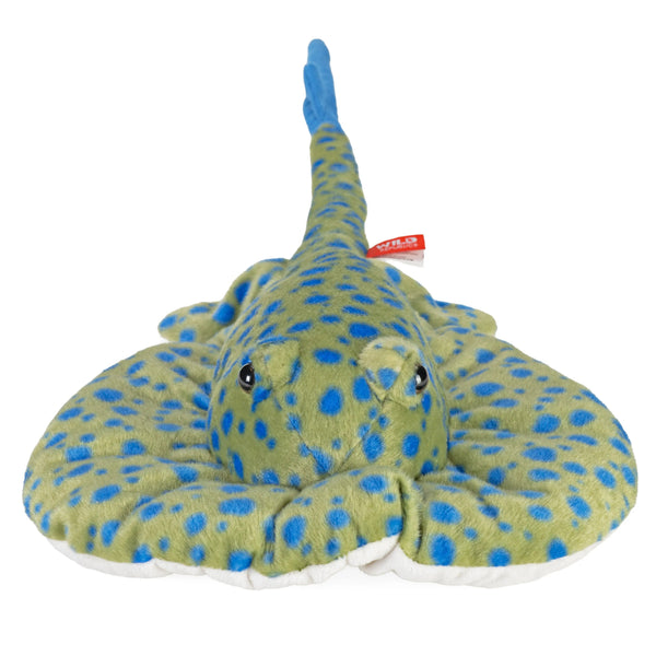 Wild Republic - Blue Spotted Ray Stuffed Animal - 15" Stuffed Animals