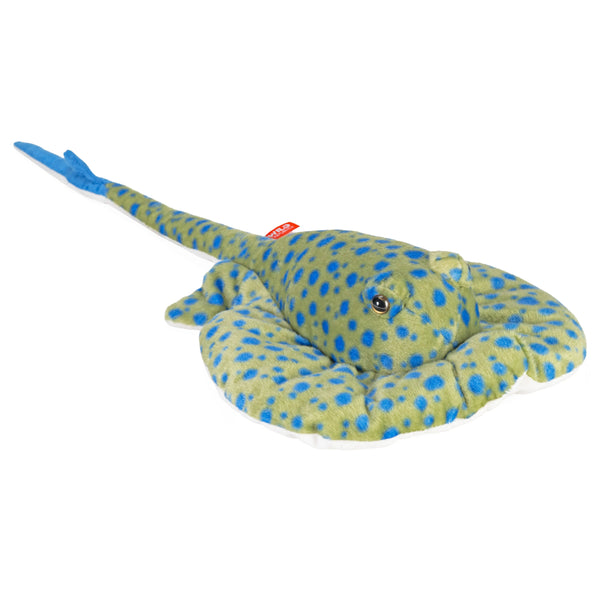 Wild Republic - Blue Spotted Ray Stuffed Animal - 15" Stuffed Animals