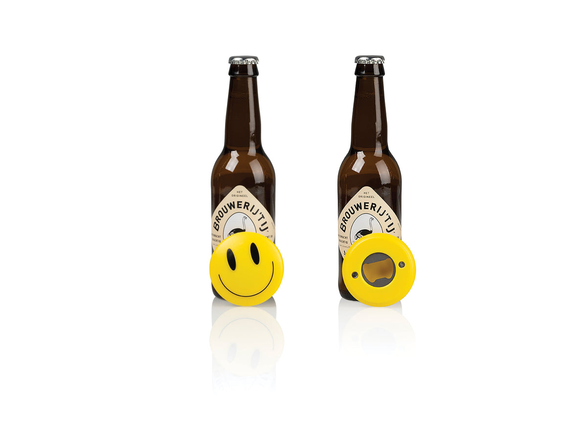 Décapsuleur Magnétique Emoji Heureux Jaune