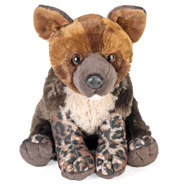 Wild Republic - African Painted Dog Pup Stuffed Animal - 12" Stuffed Animals