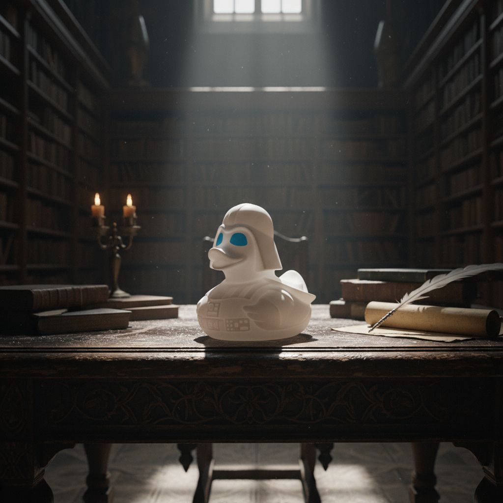 Dark Vaduck White Duck