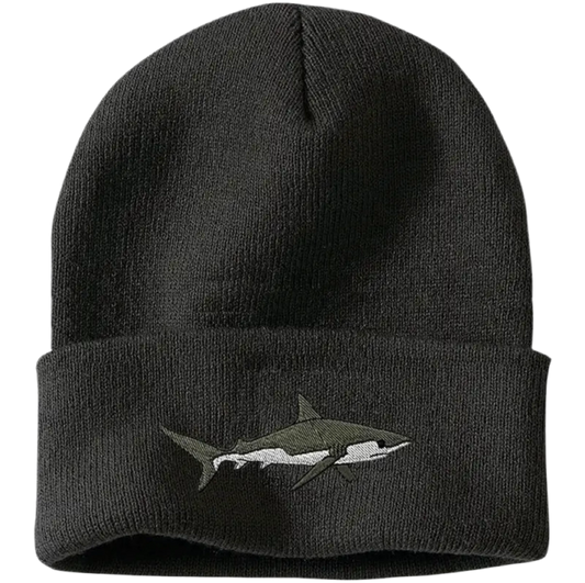 Embroidered Shark Hat
