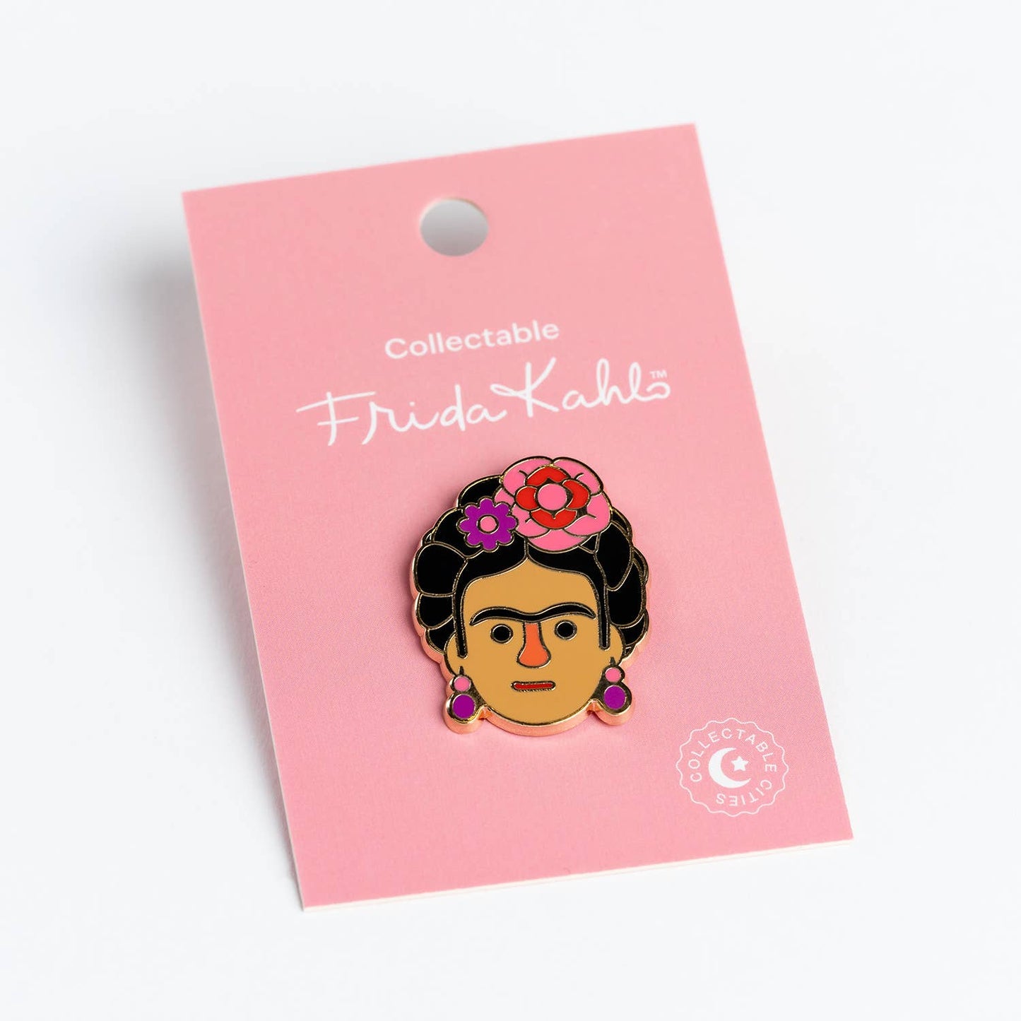 Frida Kahlo Enamel Pin - Artist, lovely gift accessories