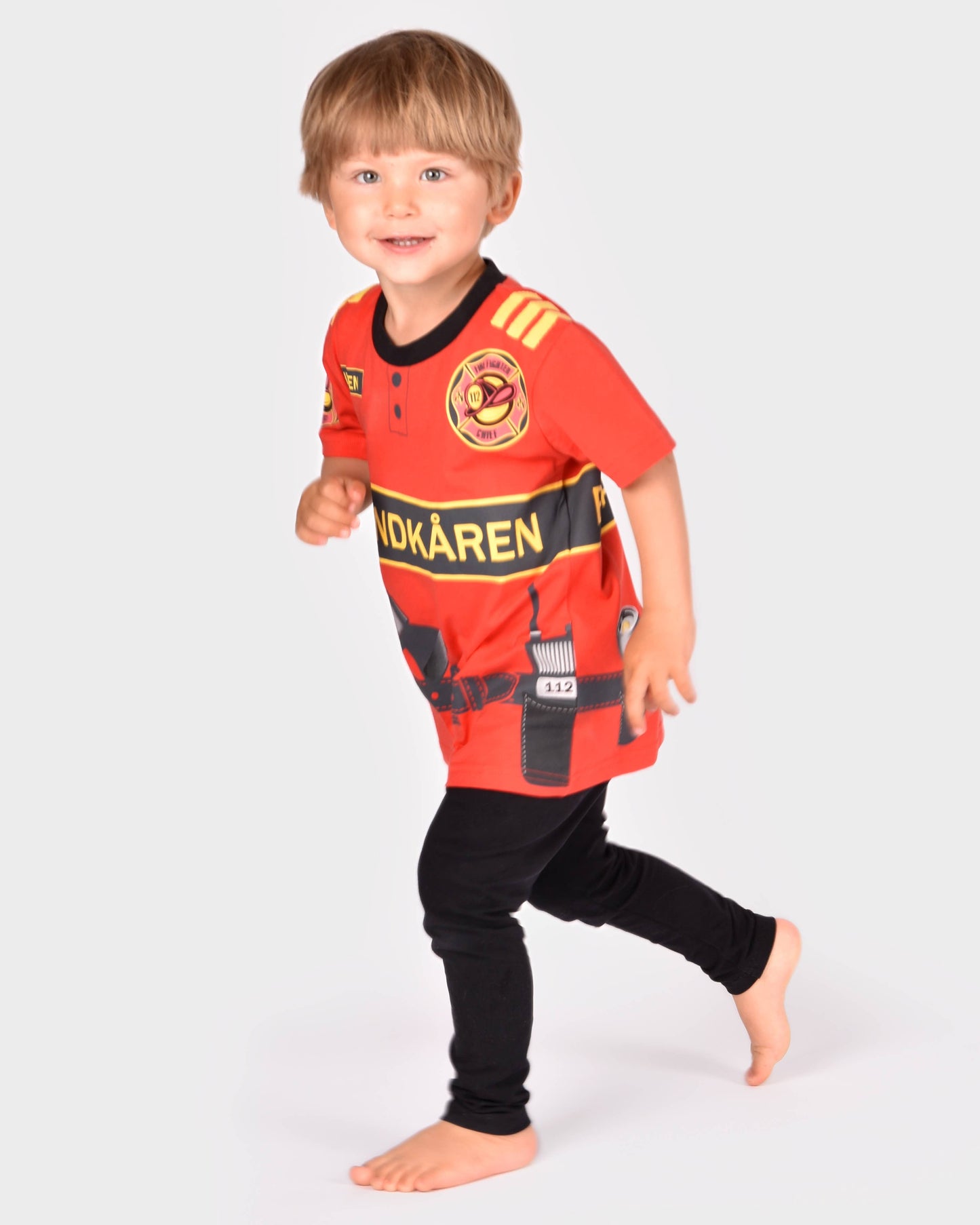 Organic cotton Fire-Fighter T-shirt 98-104 cm