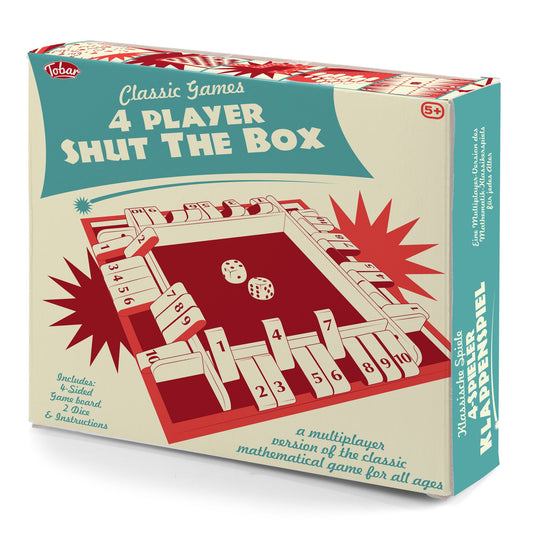 木製閉鎖箱ゲーム4人用