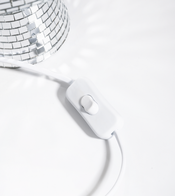 Lampe disco champignon