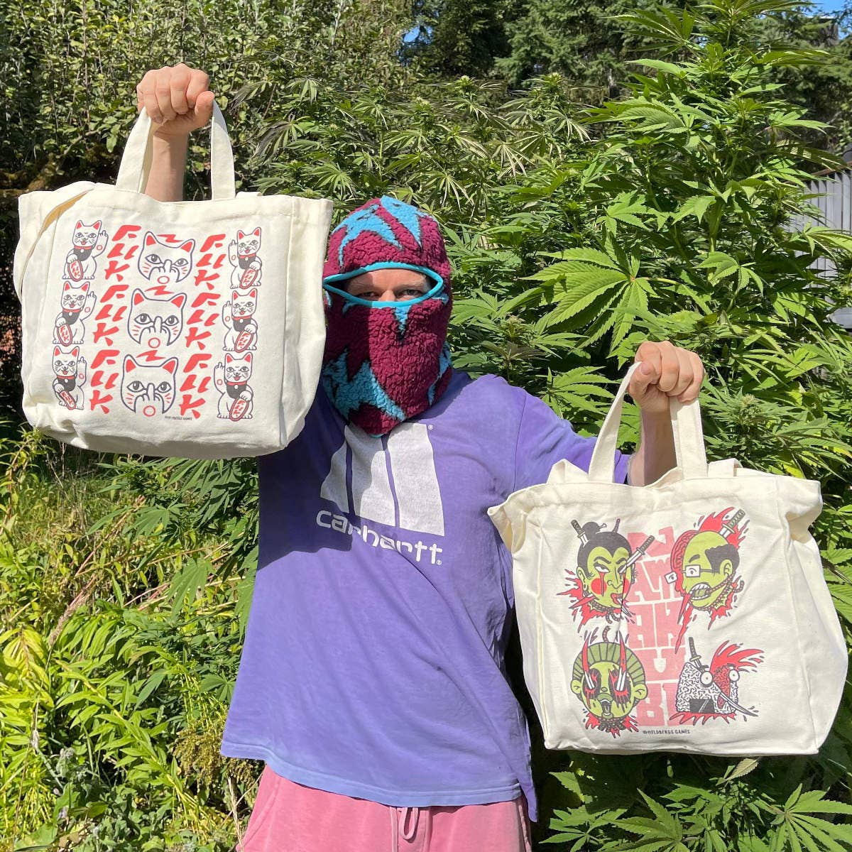 Tote Bag “Fuck you - Maneki Neko”