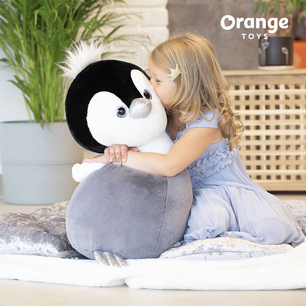 Peluche Orange Life Fluffy le pingouin (22cm)