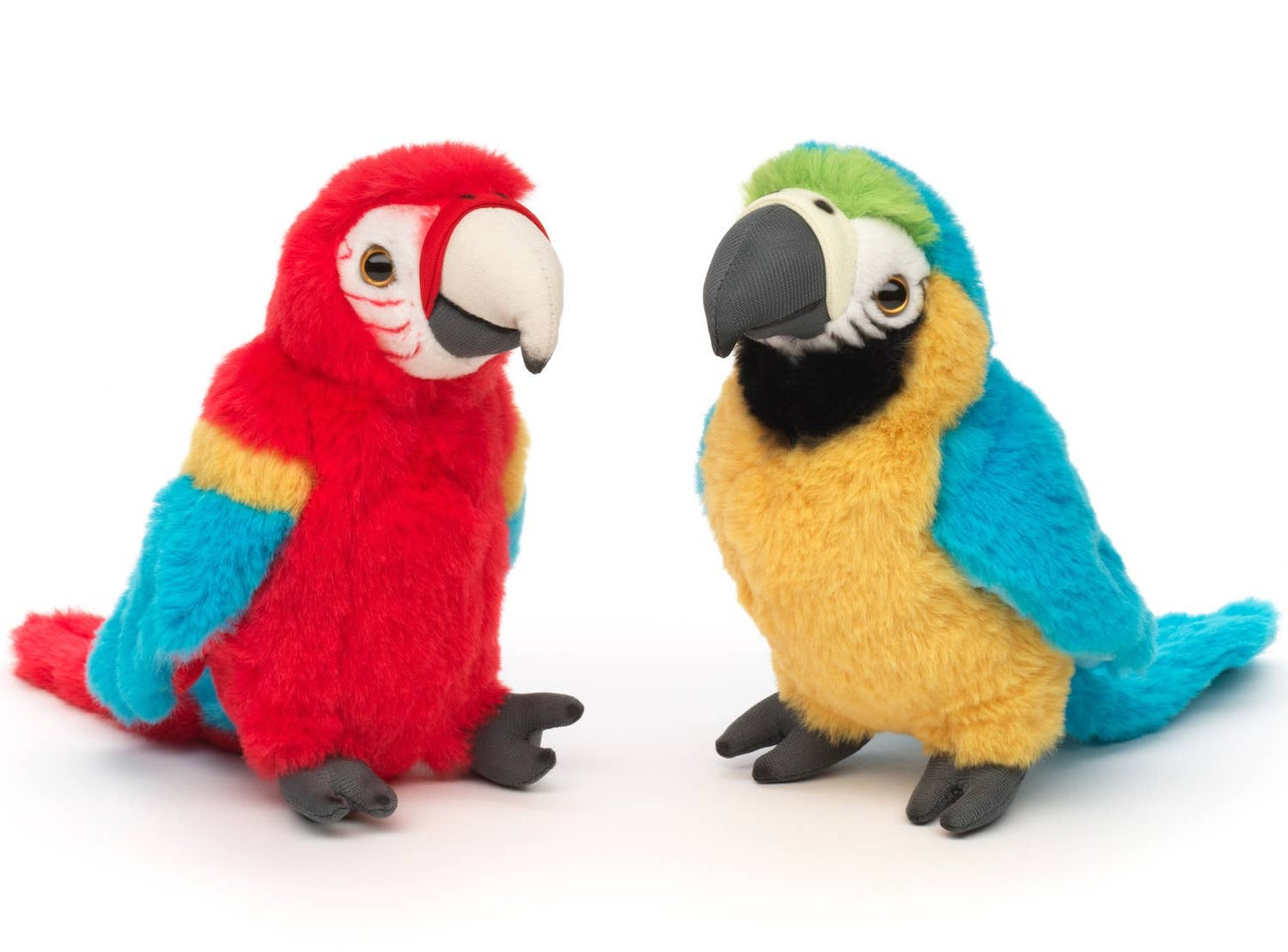 Peluche Perroquet Ara - Bleu