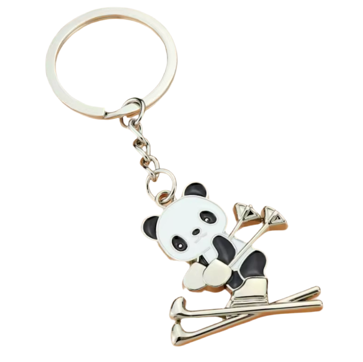 Porte-Clés Panda Skieur