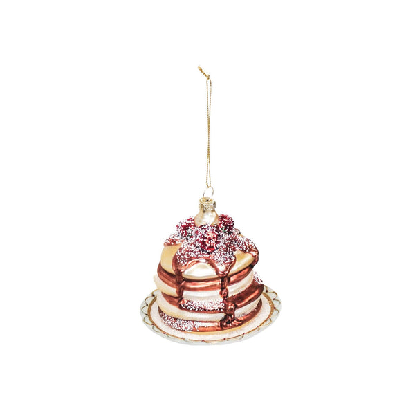Weihnachtskugel-Pfannkuchen