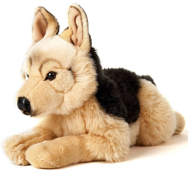 Peluche Berger allemand, couché Uni Toys