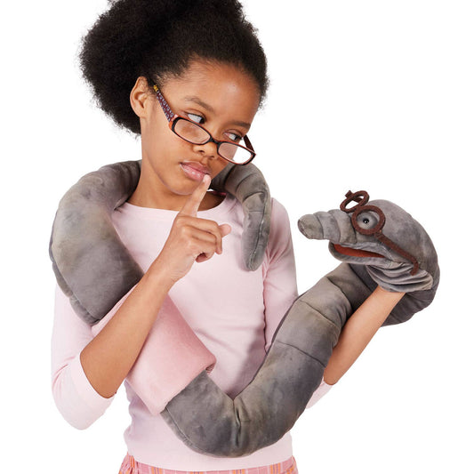 Marionnette à main Bookworm/Bookworm 3217 Folkmanis réaliste