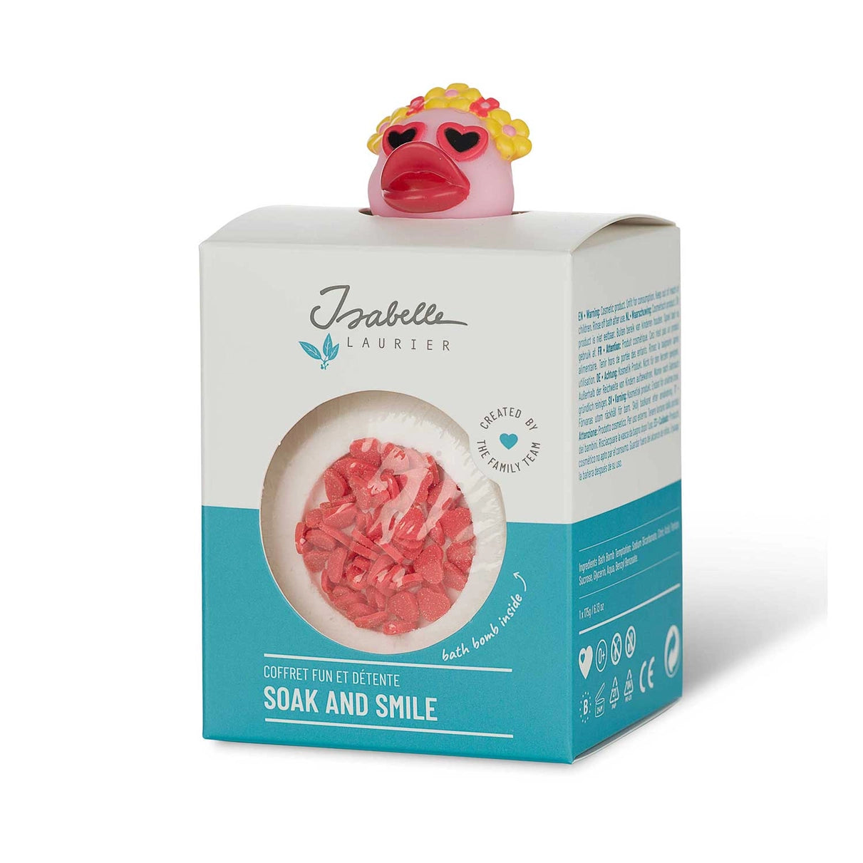 Set regalo divertimento e relax - Bomba da bagno + Paperella da bagno