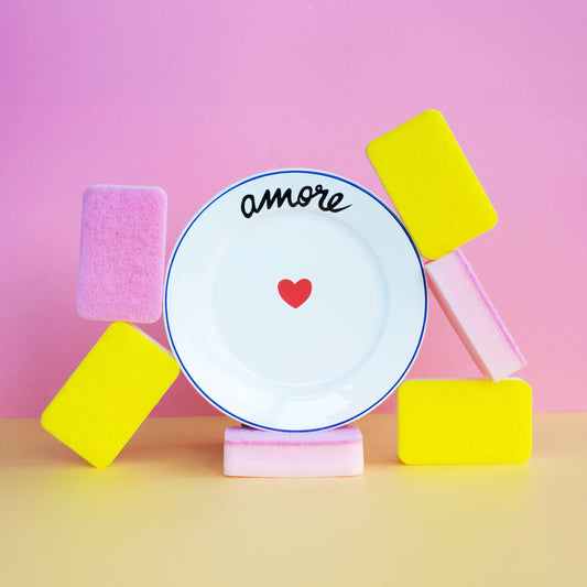 Assiette LA FAMILLE S'ÉCLATE - Amore