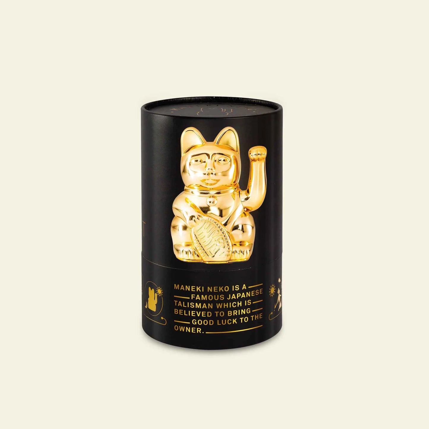 Lucky Cat Gold Glossy