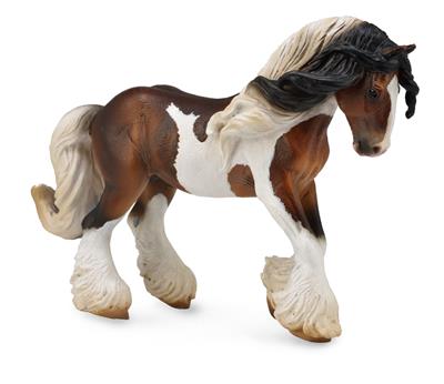 Collecta Chevaux (XL): ÉTALON TINKER PIE 18x12.5cm