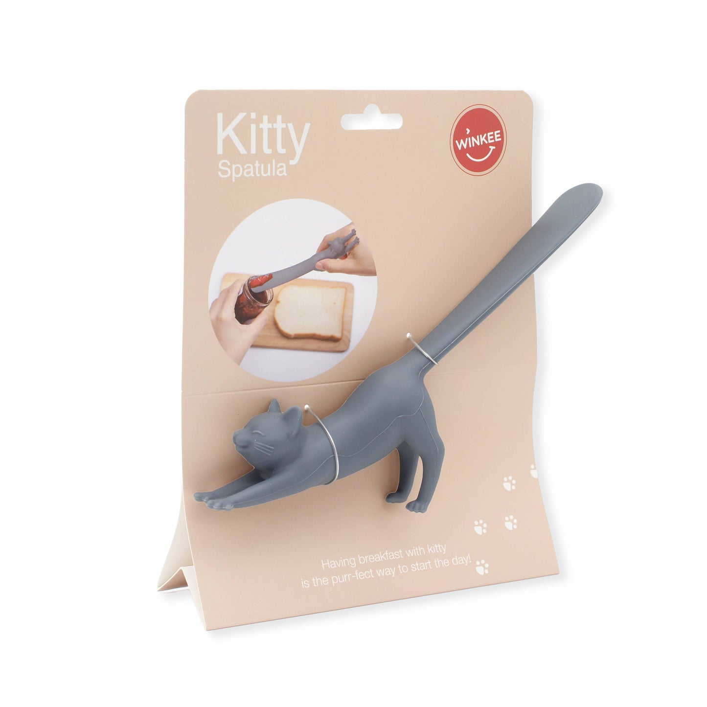 Kitten breakfast spatula