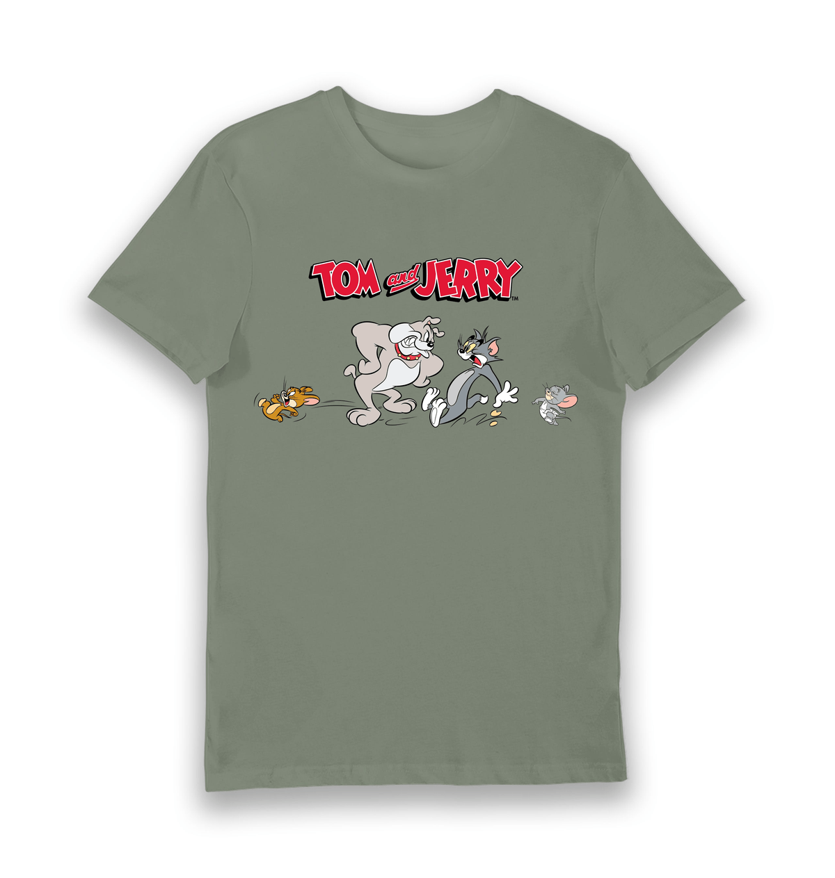 T-shirt adulte Tom et Jerry personnages