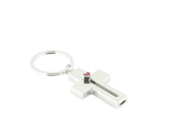 Llavero Cruz Cuchillo