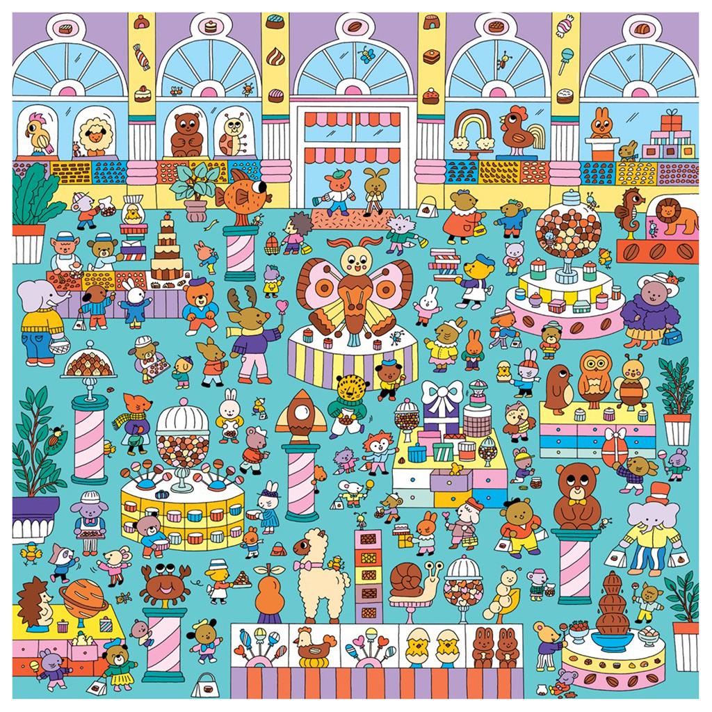 Puzzle Chocolaterie 500p