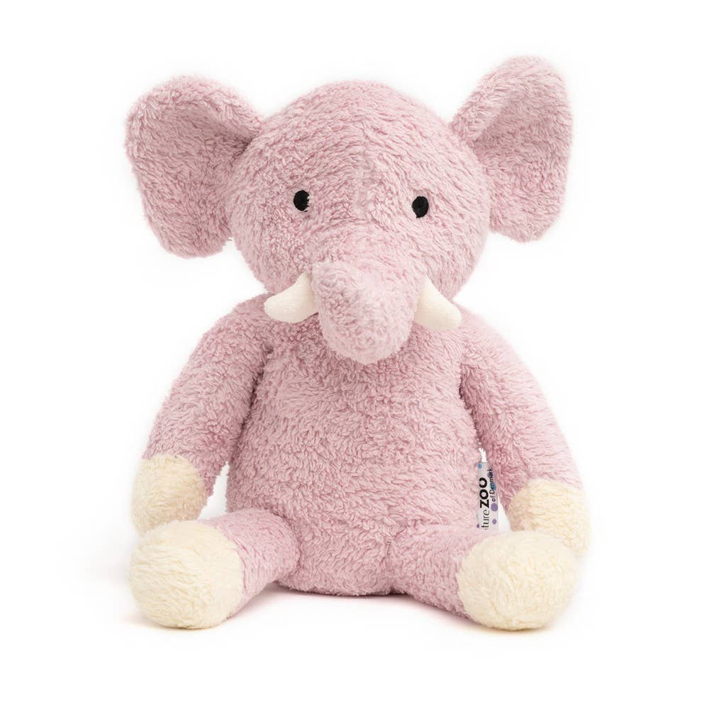 Oso de peluche orgánico XL – Elefante morado claro