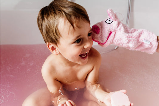 Guante de lavado para cerdos