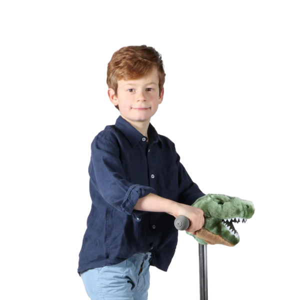 Accessoire tête de T-Rex pour vélo ou trottinette enfant - Wild & Soft
