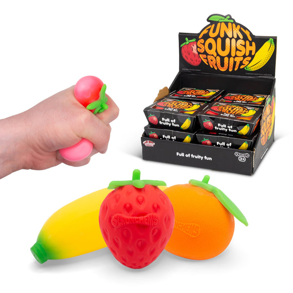 Scrunchems Funky Squish Fruits – 3er-Set
