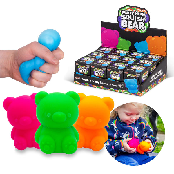 Scrunchems Fruity Neon Squish Bears