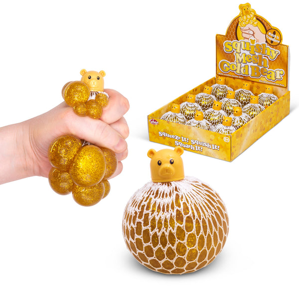 Squishy Mesh Pet – Ours Doré