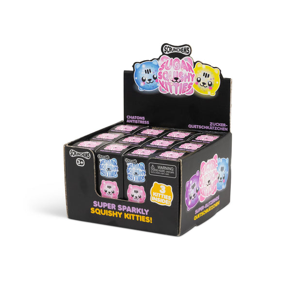 Scrunchems Diddy Squishy Kitties – Lot de 3
