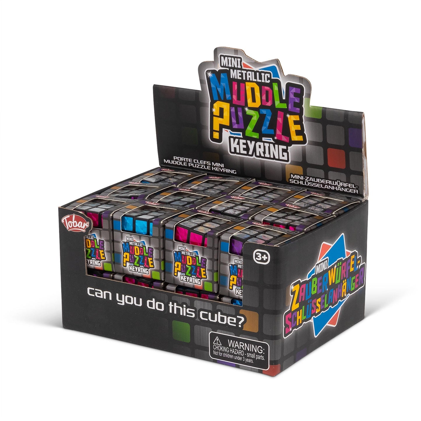 MINI PORTE-CLÉS PUZZLE MÉTALLIQUE