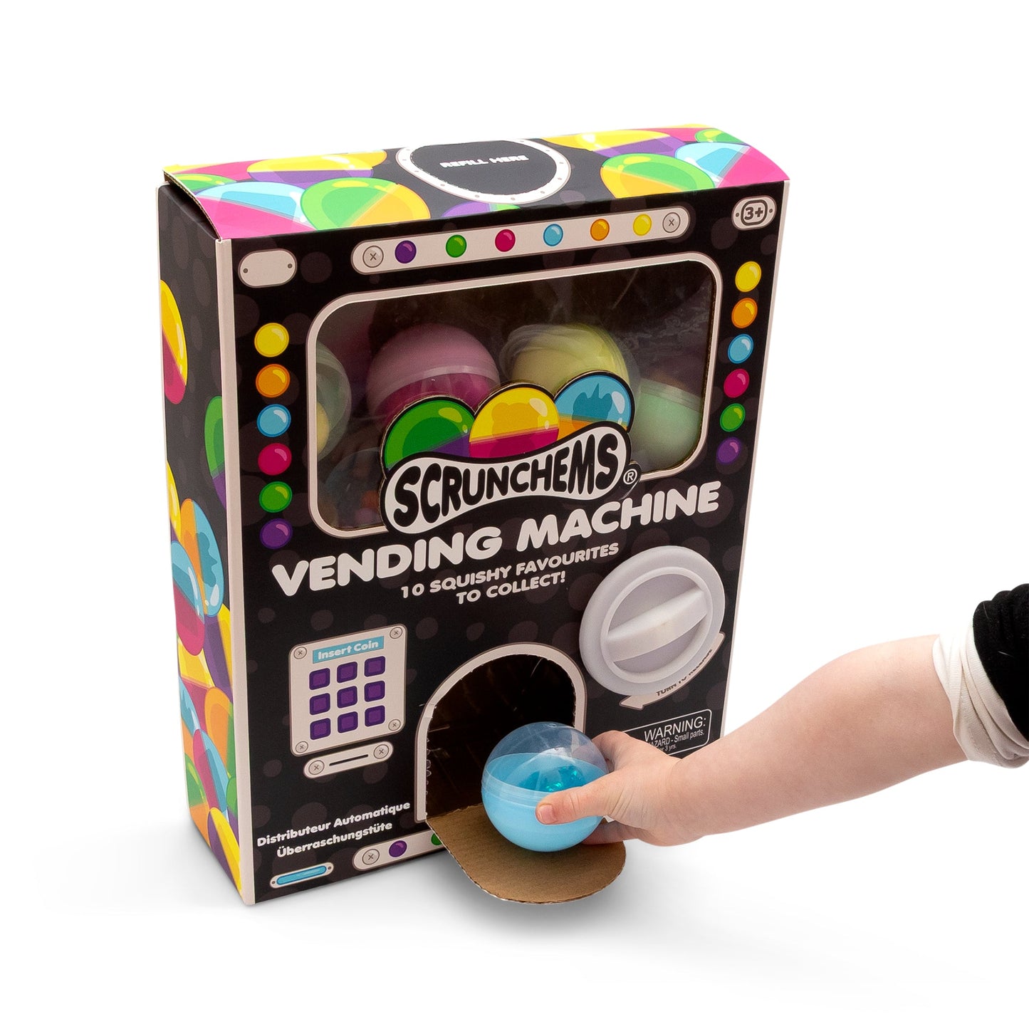 DISTRIBUTEUR AUTOMATIQUE SCRUNCHEMS (10 PIÈCES)