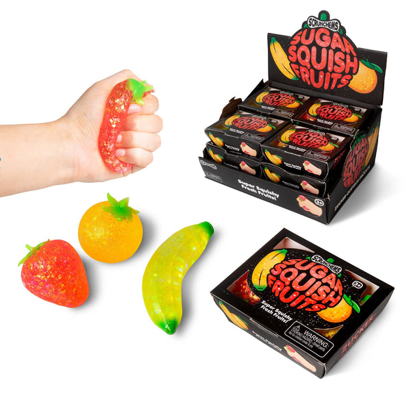 SCRUNCHEMS SUGAR SQUISH FRUITS