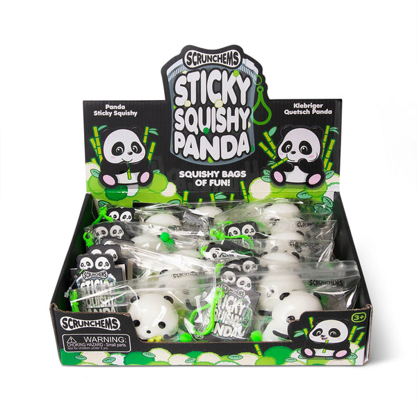 SCRUNCHEMS STICKY SQUISHY PANDA